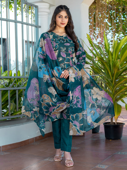 Rama Pure Soft Cotton Blend Print Salwar Suit 