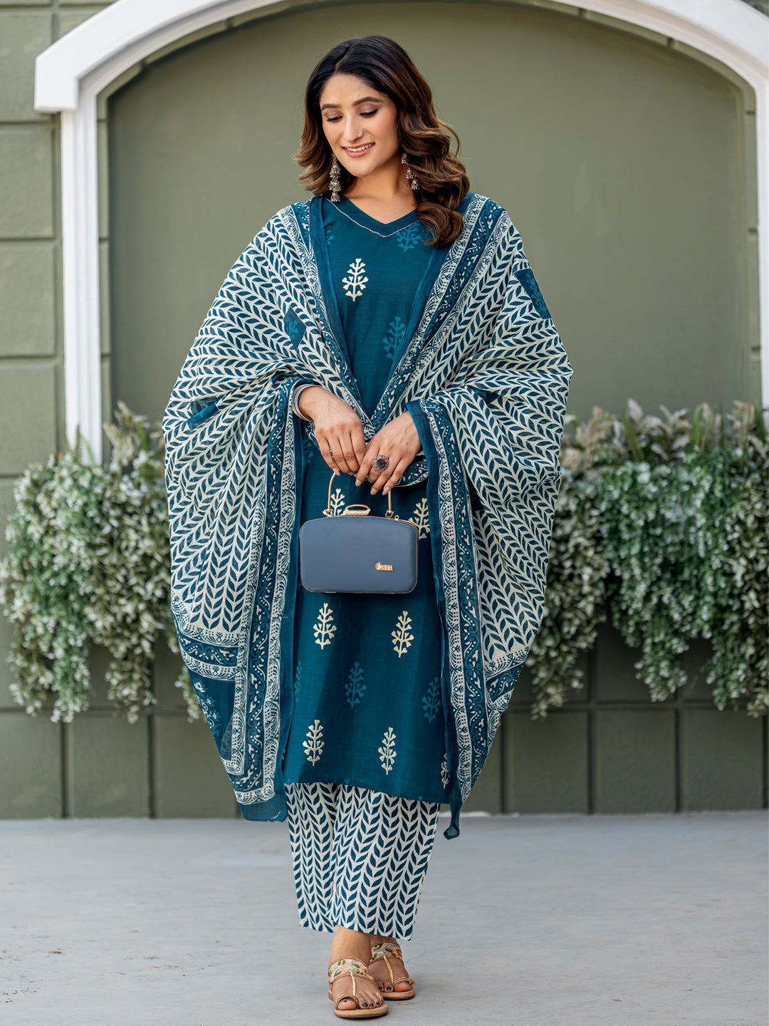 Morpich Pure Soft Cotton Blend Print Salwar Suit 