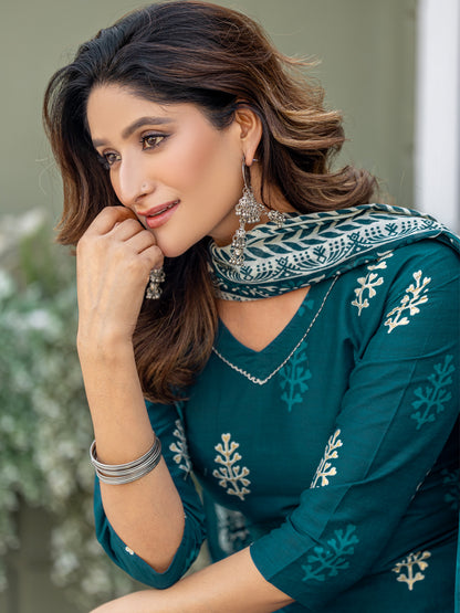 Morpich Pure Soft Cotton Blend Print Salwar Suit 