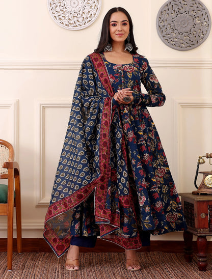Morpich Pure Soft Reyon Cotton Blend Print Salwar Suit 