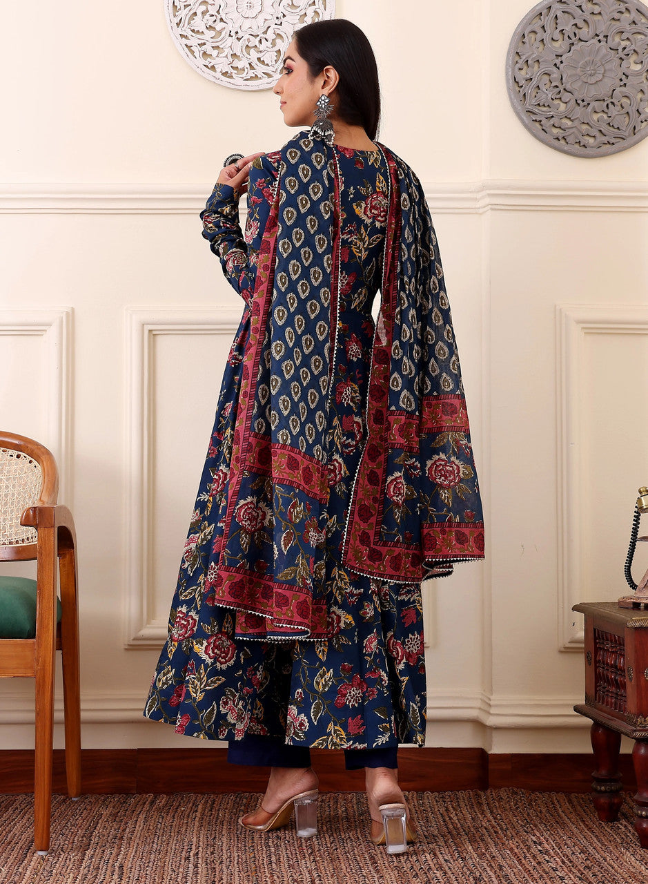 Morpich Pure Soft Reyon Cotton Blend Print Salwar Suit 