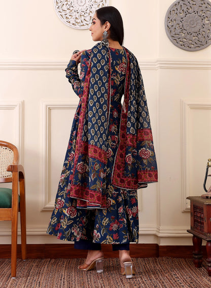 Morpich Pure Soft Reyon Cotton Blend Print Salwar Suit 