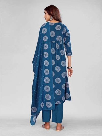 Morpich Pure Soft Reyon Cotton Blend Print Salwar Suit 