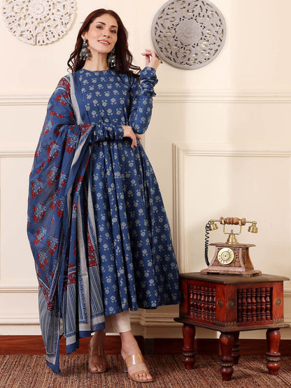 Morpich Pure Soft Reyon Cotton Blend Print Salwar Suit 