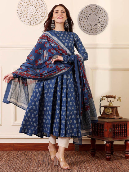 Morpich Pure Soft Reyon Cotton Blend Print Salwar Suit 
