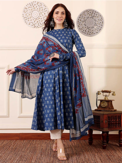 Morpich Pure Soft Reyon Cotton Blend Print Salwar Suit 