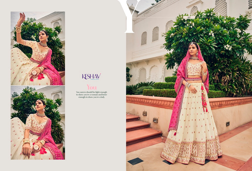 Beautiful Wedding Designer Shisha Keshav Vol 2 Design 207