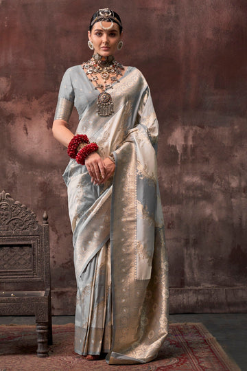 Women's Designer Party Wear Pure Dharmavaram Silk Saree