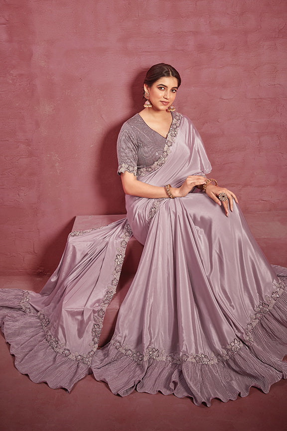 Crape Silk Saree