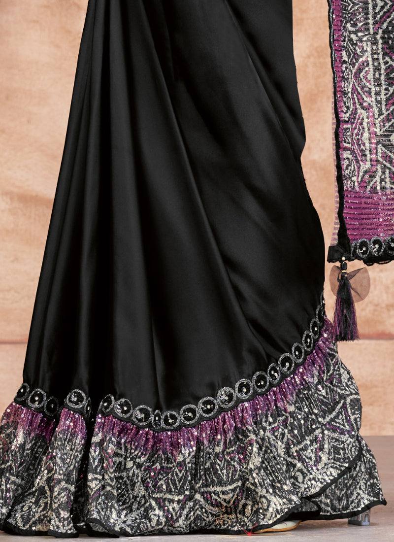 Ready to Wear Embroidery Saree