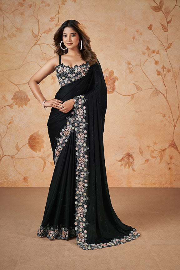 Japan Satin Saree