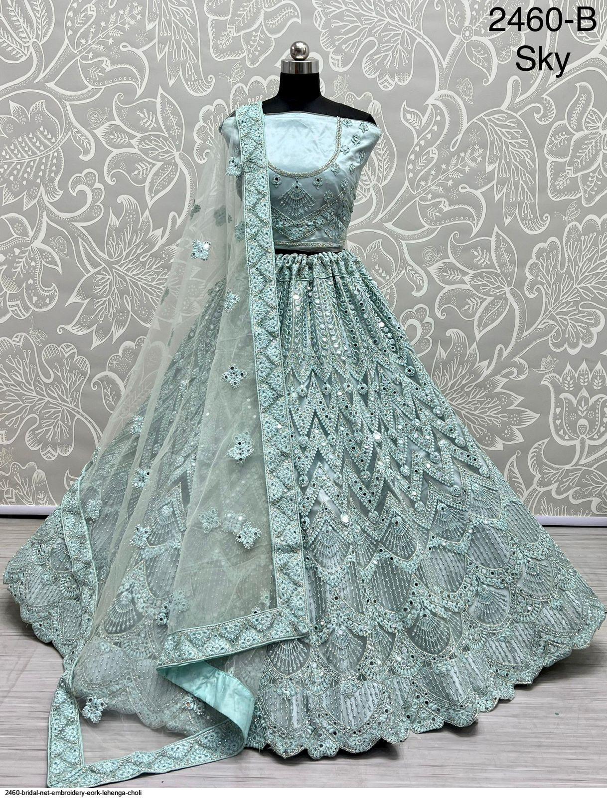 Party Wear Lehenga Choli D.No 2460 - Anant Exports