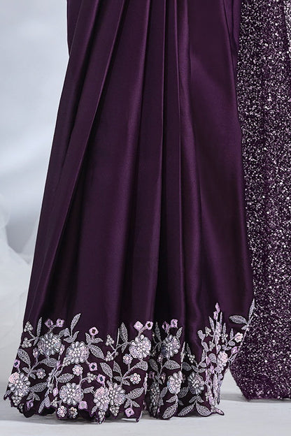 Ready to Wear Embroidery Saree