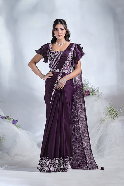 Ready to Wear Embroidery Saree
