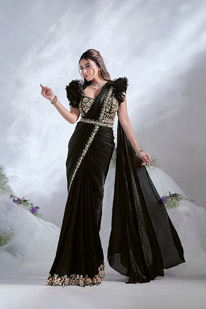 Ready to Wear Embroidery Saree