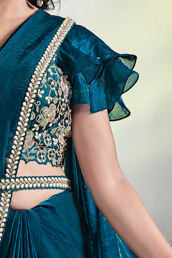 Ready to Wear Embroidery Saree