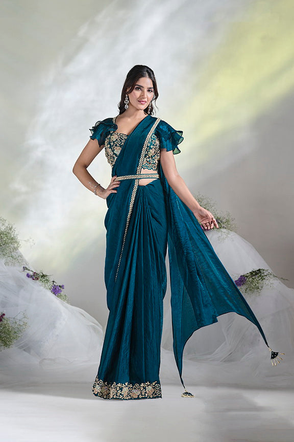 Ready to Wear Embroidery Saree