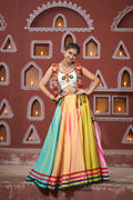 Elegant Chaniya Choli showcasing traditional Indian craftsmanship and vibrant colors for festive occasions.
