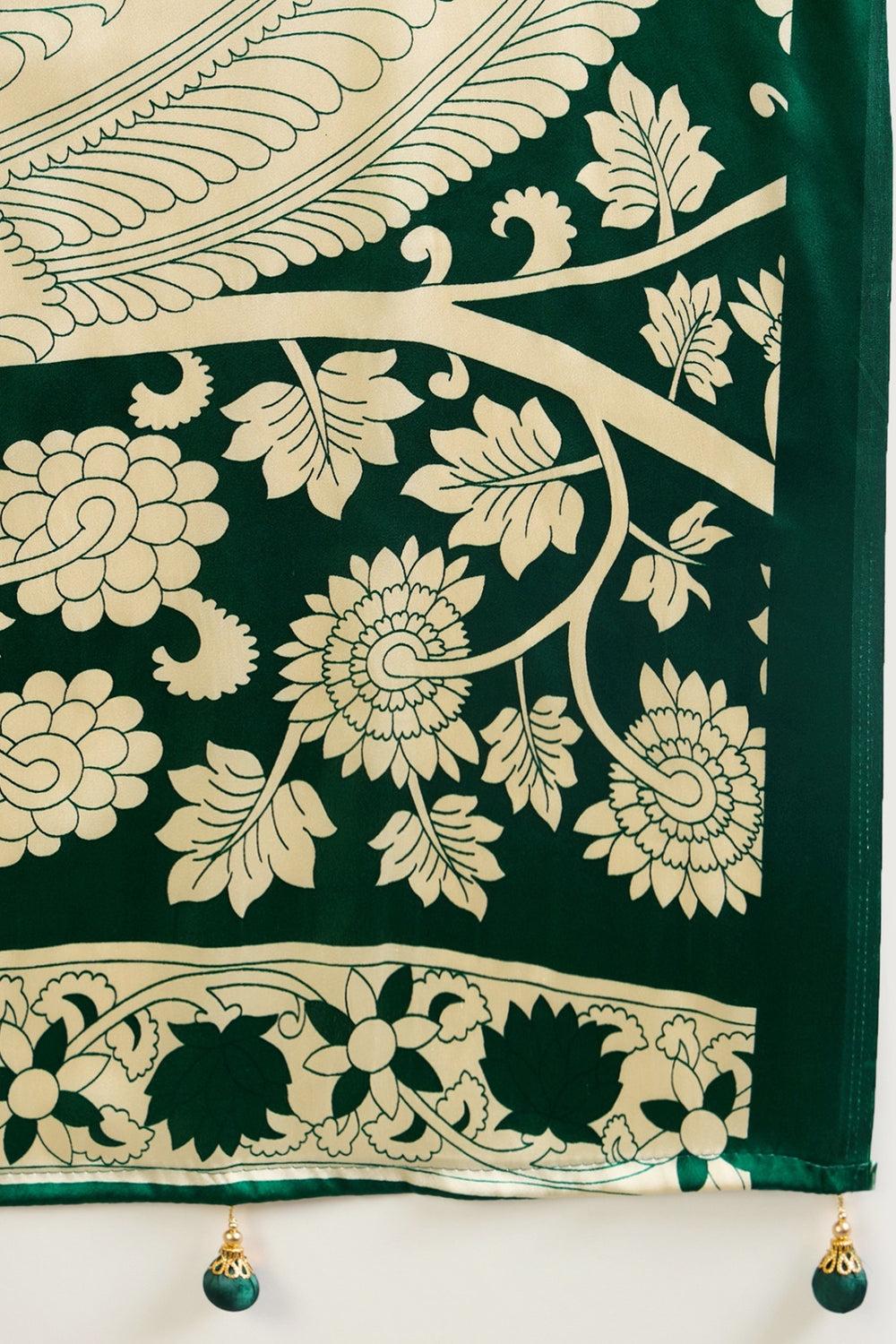Green Pure Soft Handloom Weaving Silk Saree 