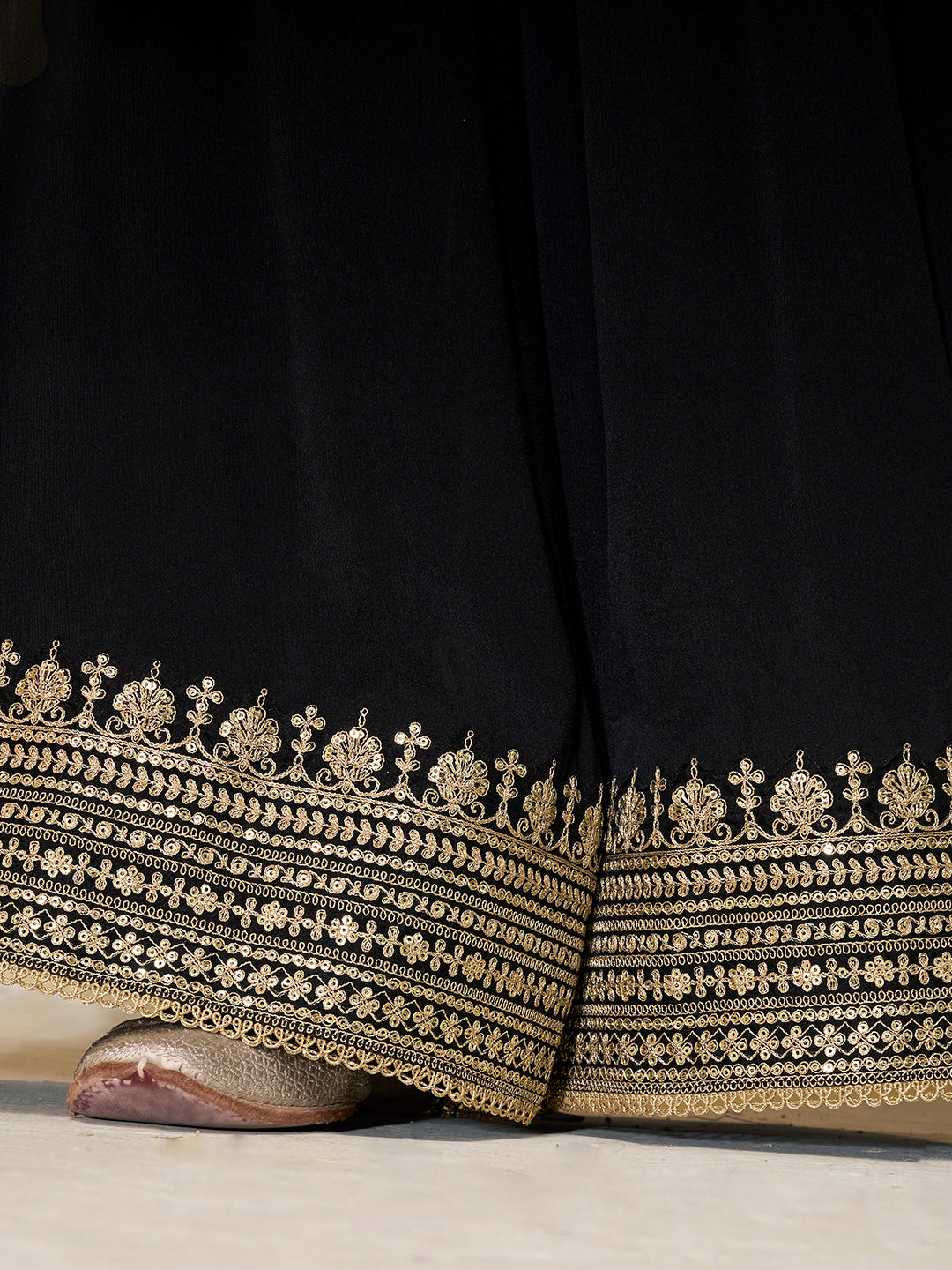 buy black sharara suit online for weddings