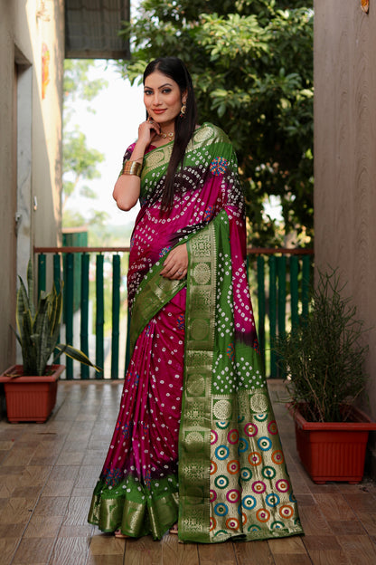 Bandhani Saree