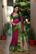 Bandhani Saree