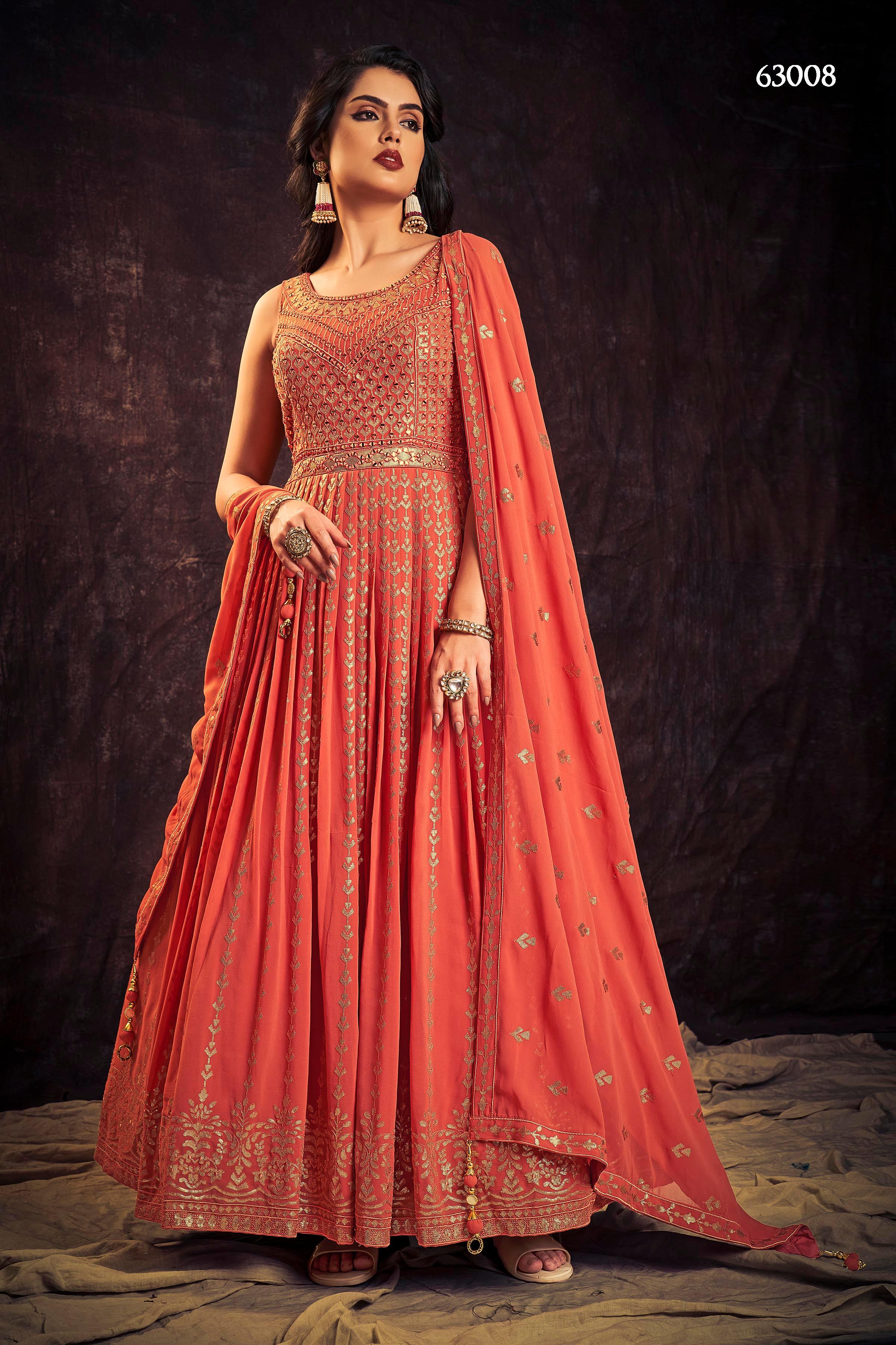 Zoya Vol 3 Designer Occasion Wear Gown D.No 63008 - Anant Exports