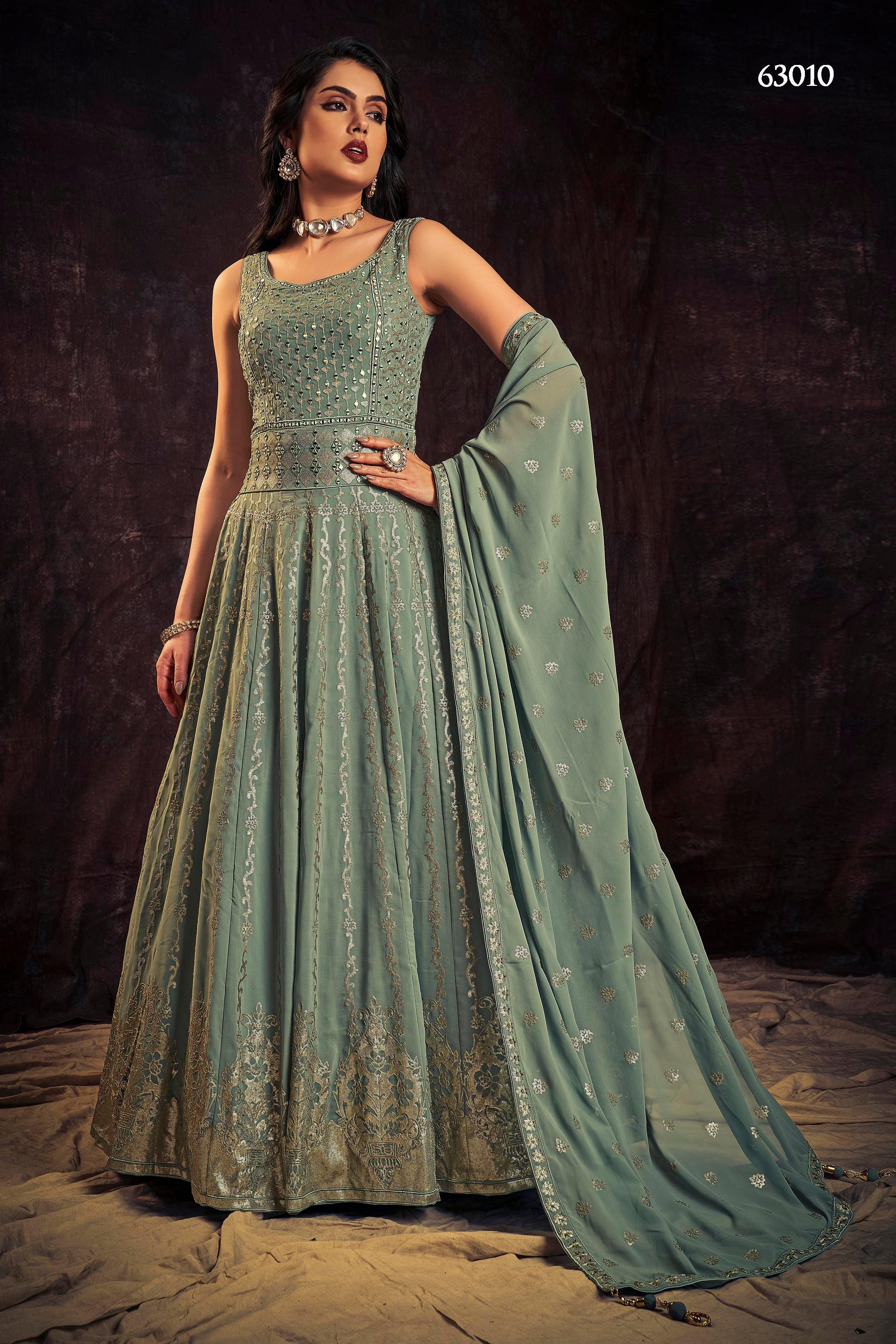 Zoya Vol 3 Designer Occasion Wear Gown D.No 63010 - Anant Exports