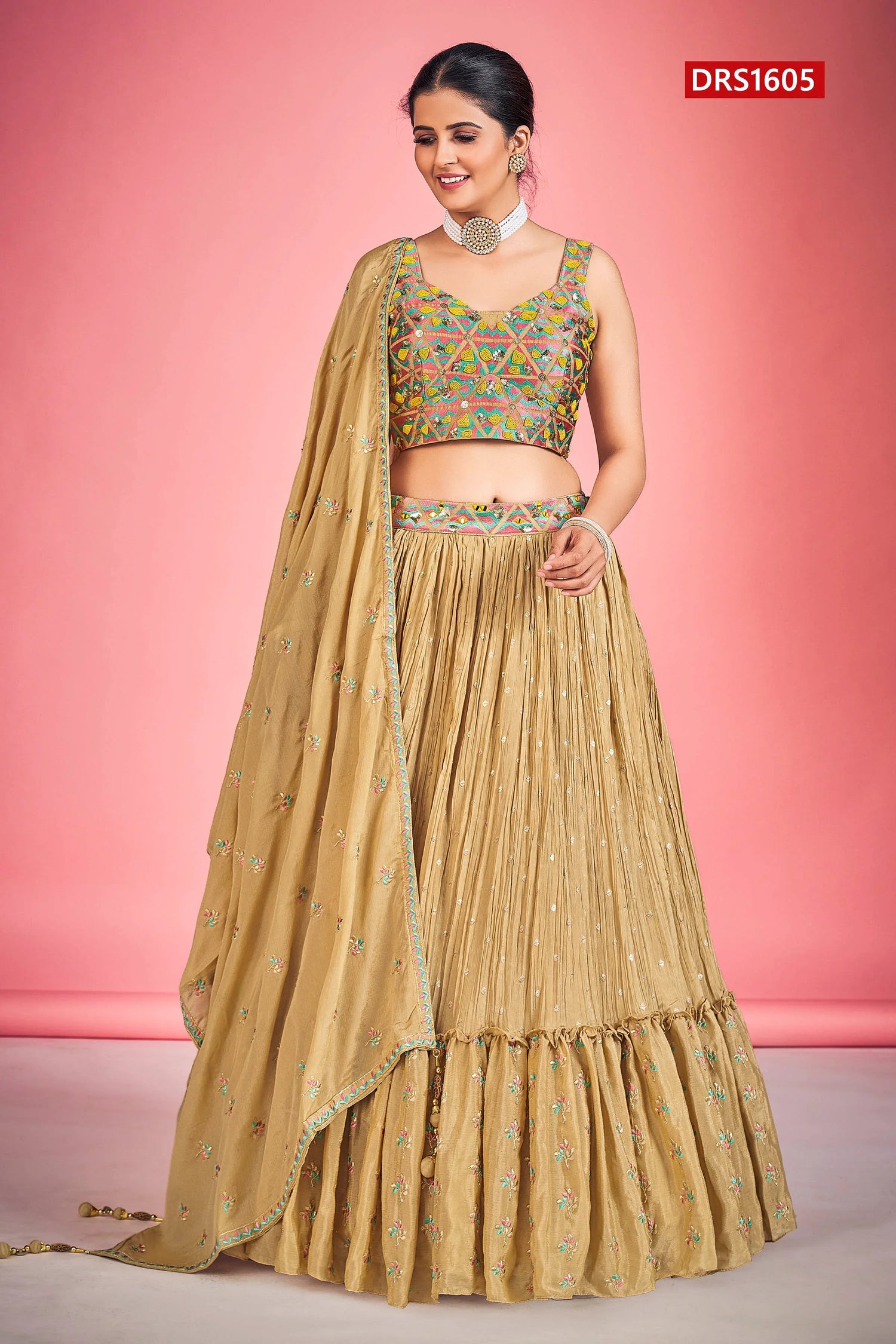 Regina Designer Occasion Wear Lehenga D.No 1605 - Anant Exports