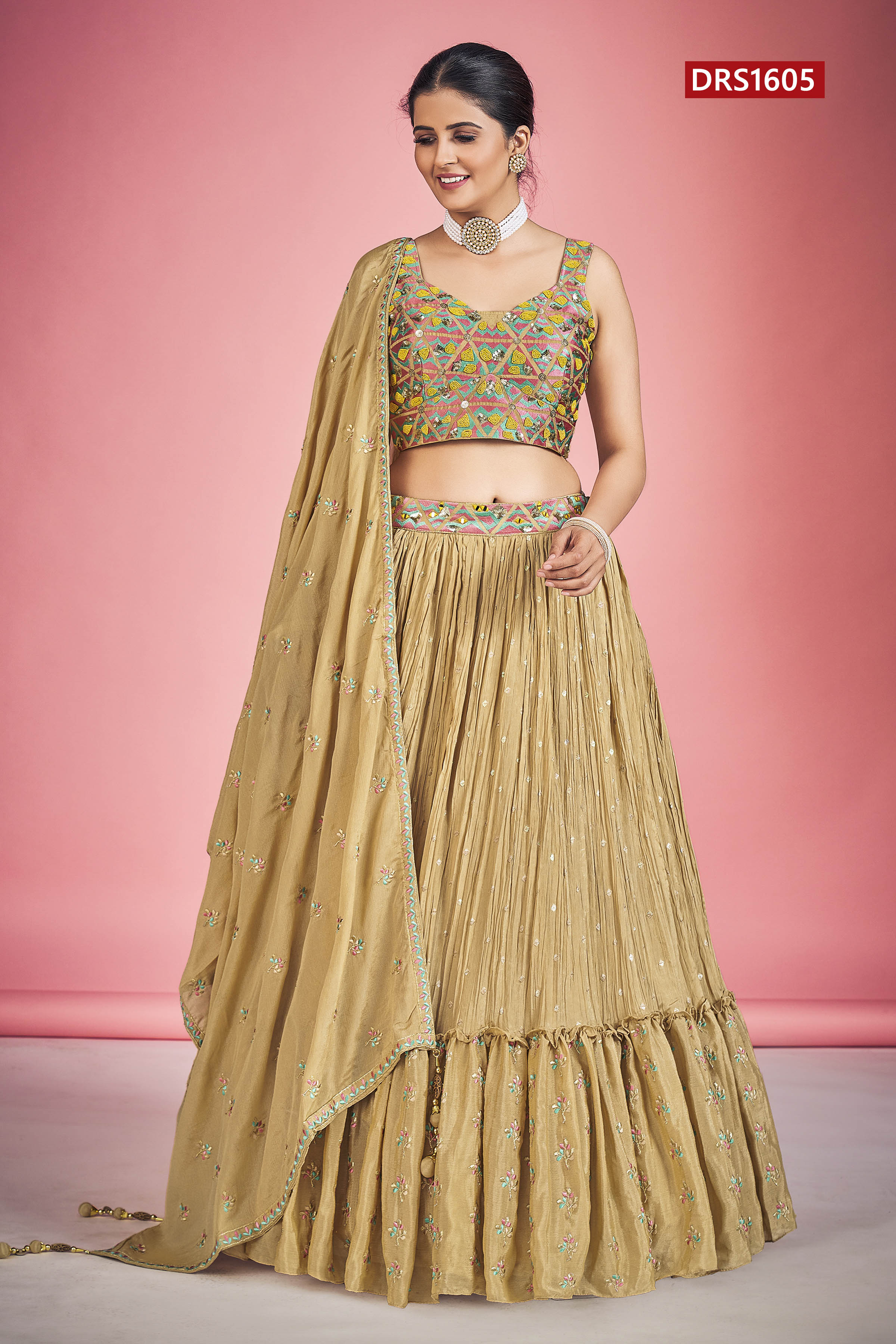 Regina Designer Occasion Wear Lehenga D.No 1605