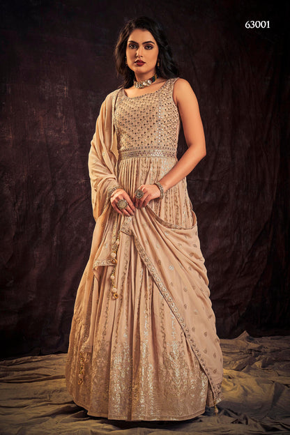 Zoya Vol 3 Designer Occasion Wear Gown D.No 63001 - Anant Exports