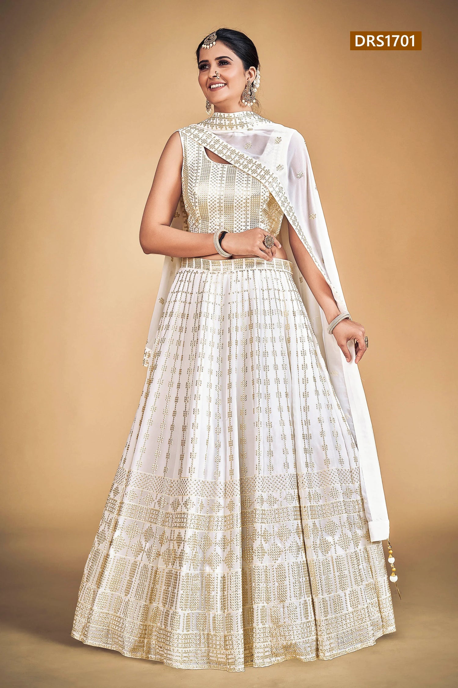Sophia Designer Fancy Wear Lehenga D.No 1701 - Anant Exports