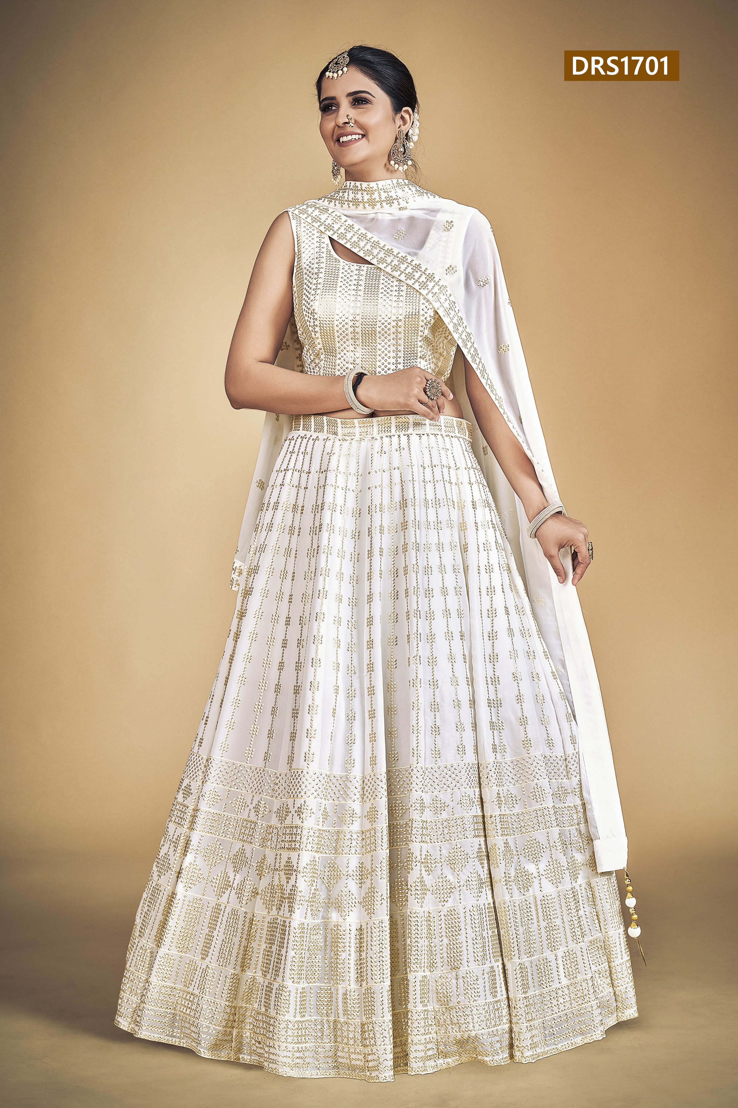 Sophia Designer Fancy Wear Lehenga D.No 1701