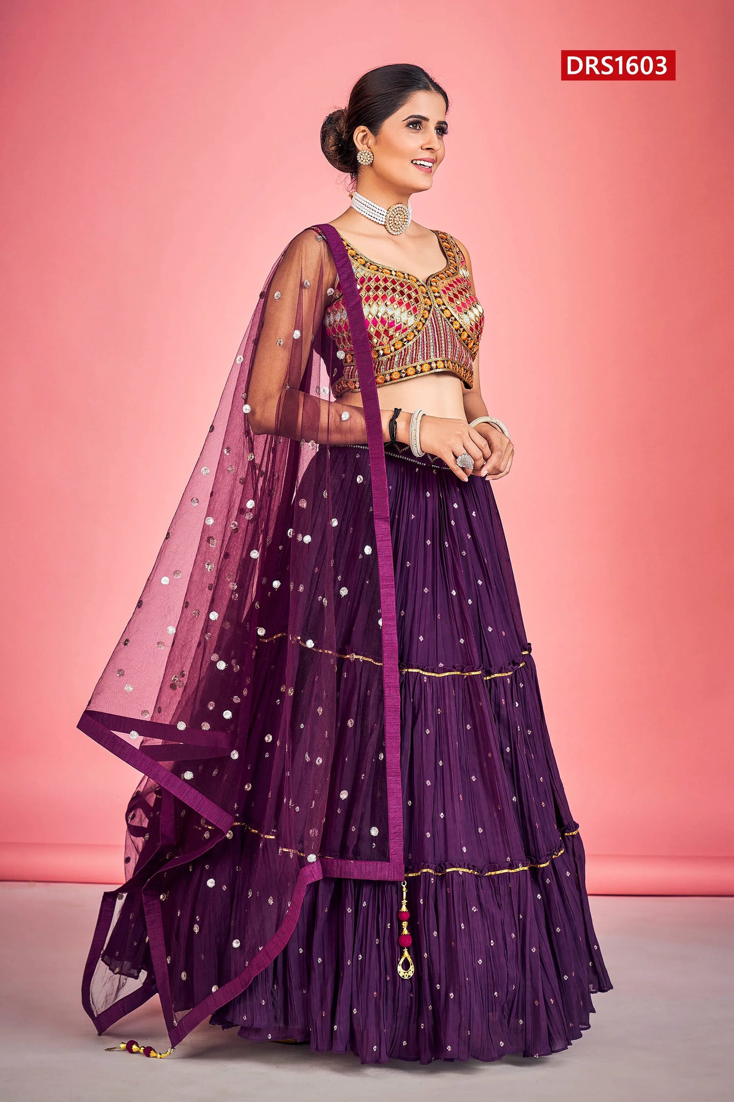 Regina Designer Occasion Wear Lehenga D.No 1603 - Anant Exports