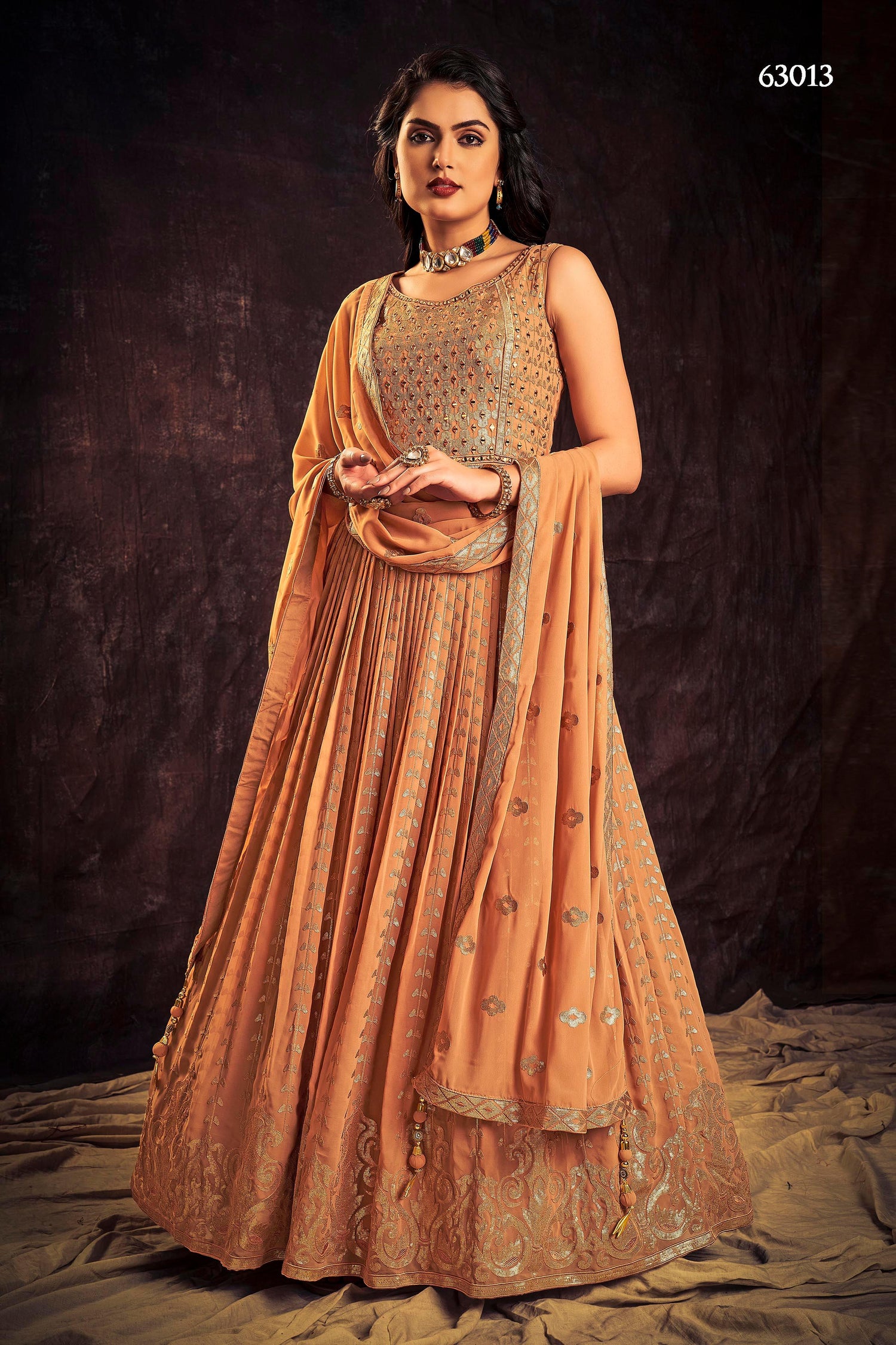 Zoya Vol 3 Designer Occasion Wear Gown D.No 63013 - Anant Exports