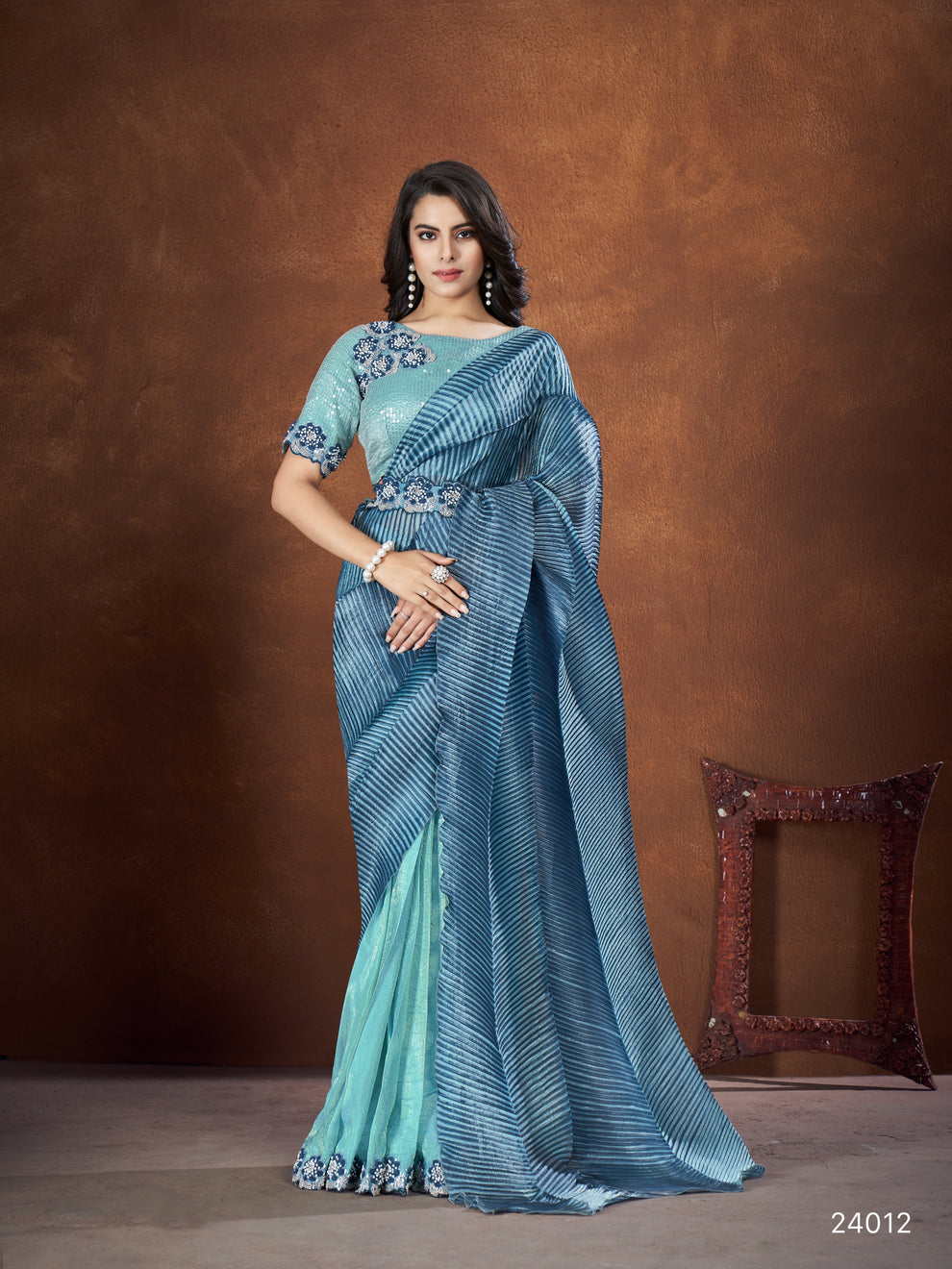 Banarasi Crush Silk Saree