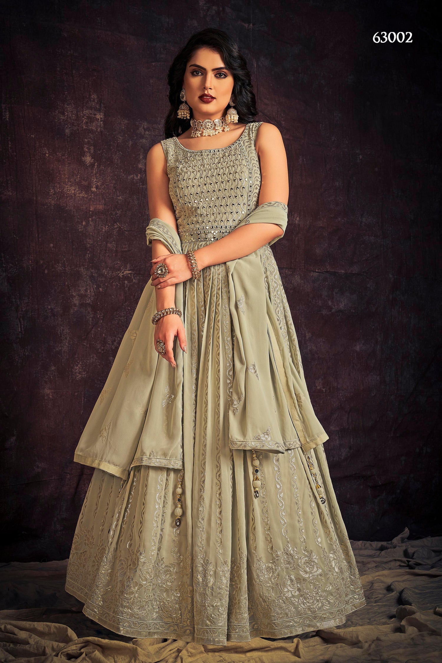 Zoya Vol 3 Designer Occasion Wear Gown D.No 63002 - Anant Exports