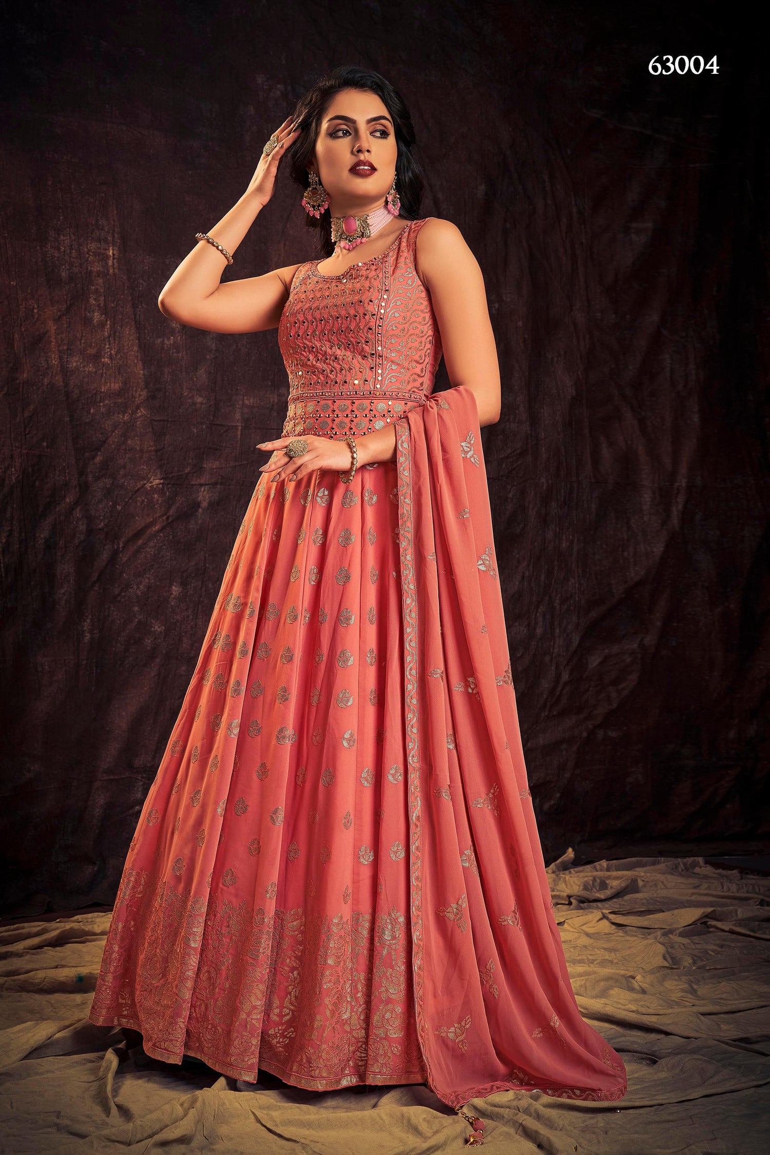 Zoya Vol 3 Designer Occasion Wear Gown D.No 63004 - Anant Exports