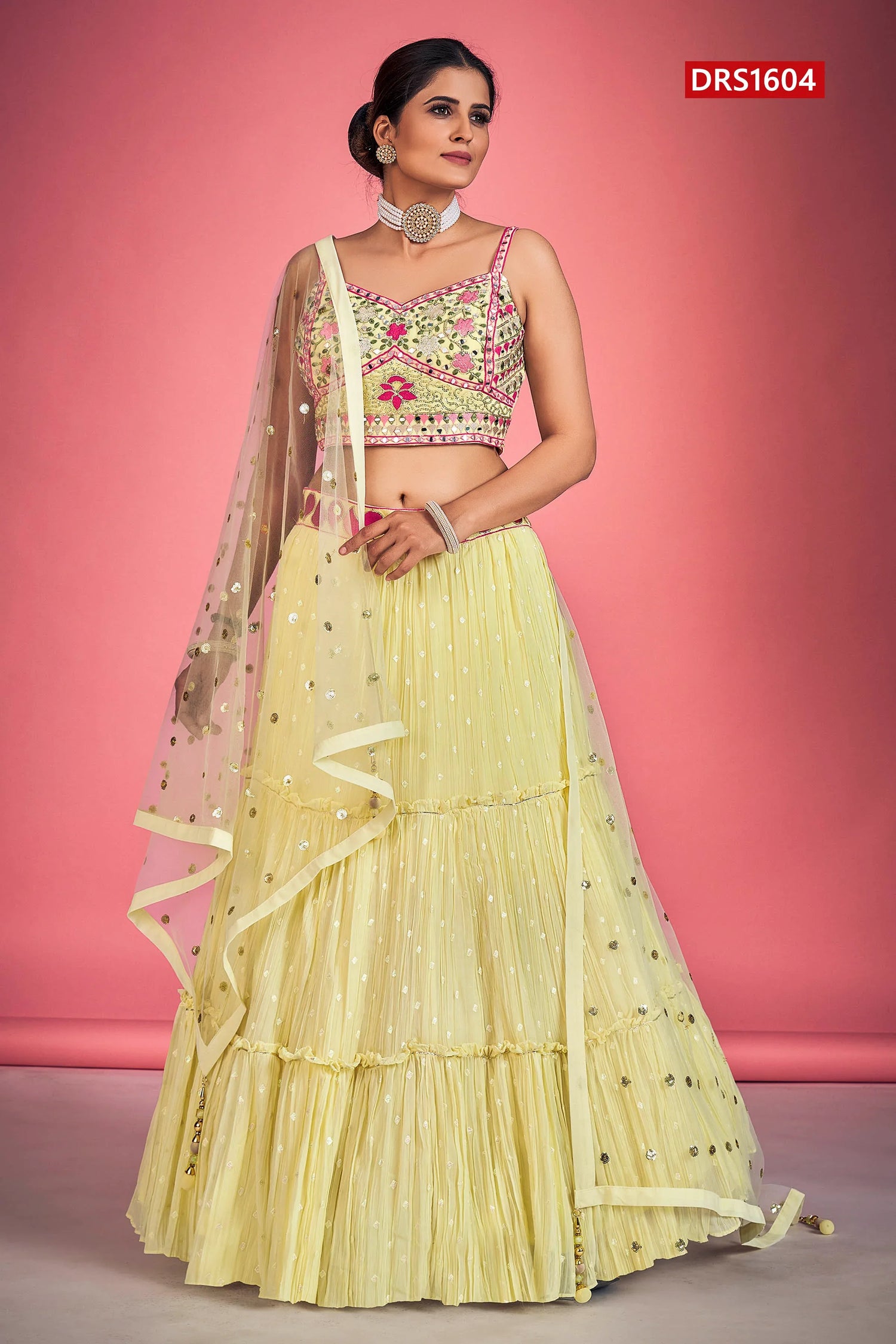 Regina Designer Occasion Wear Lehenga D.No 1604 - Anant Exports