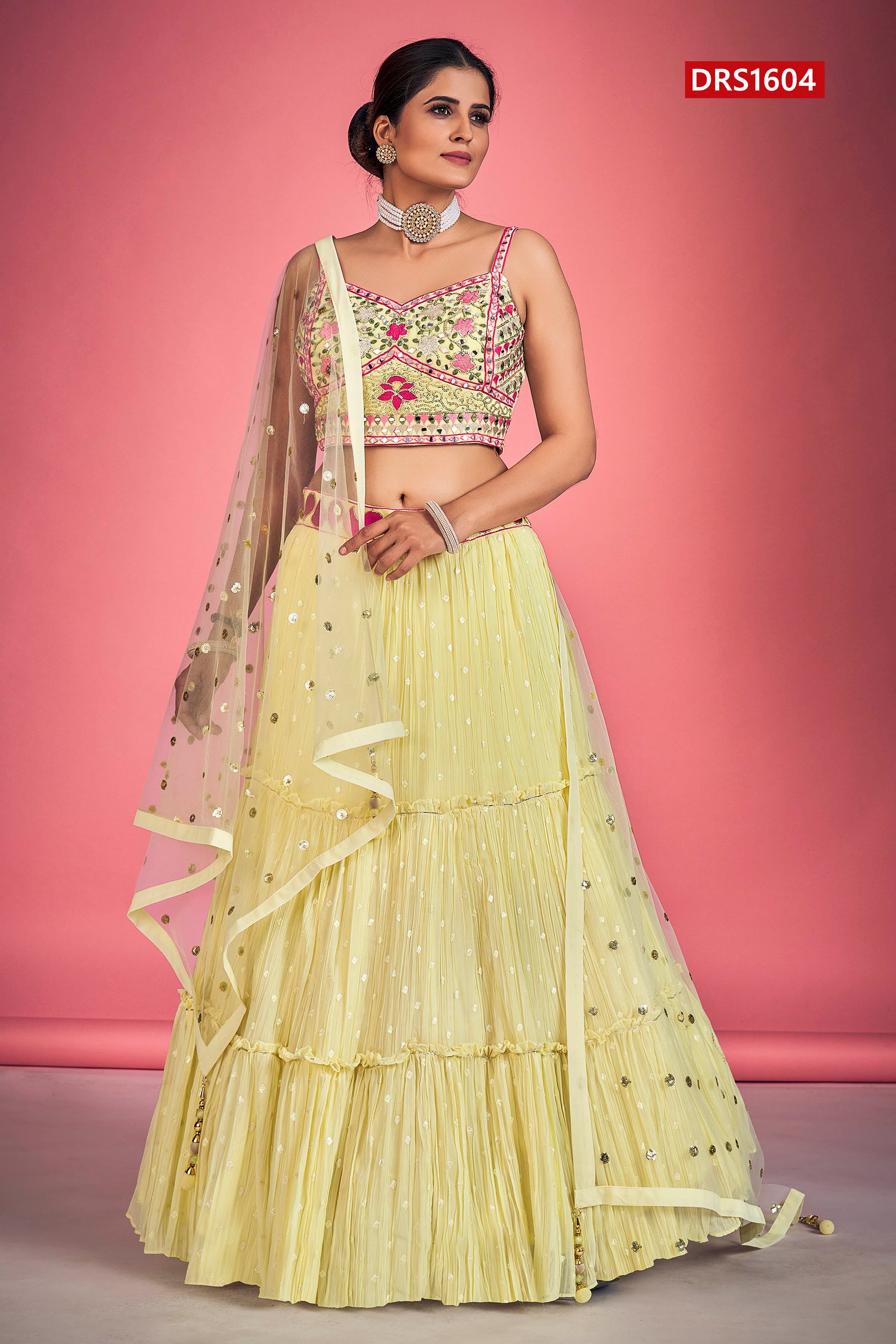 Regina Designer Occasion Wear Lehenga D.No 1604