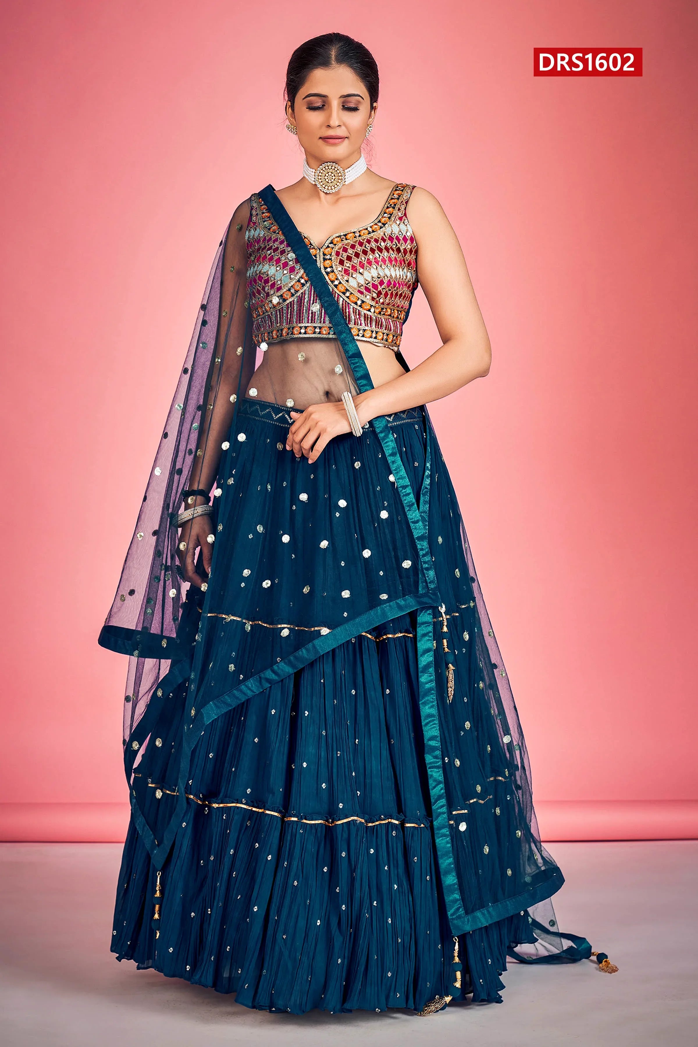 Regina Designer Occasion Wear Lehenga D.No 1602 - Anant Exports
