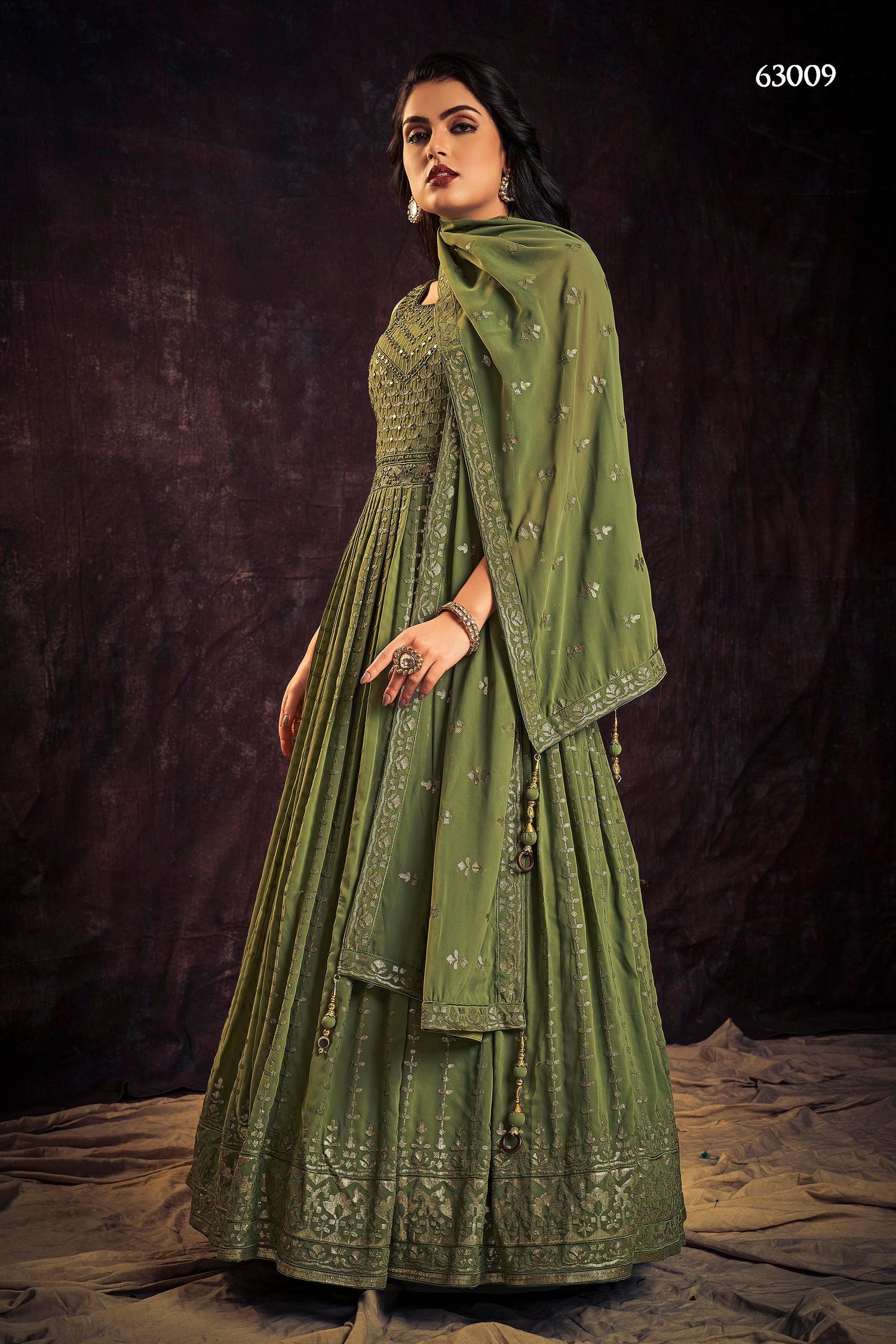 Zoya Vol 3 Designer Occasion Wear Gown D.No 63009 - Anant Exports