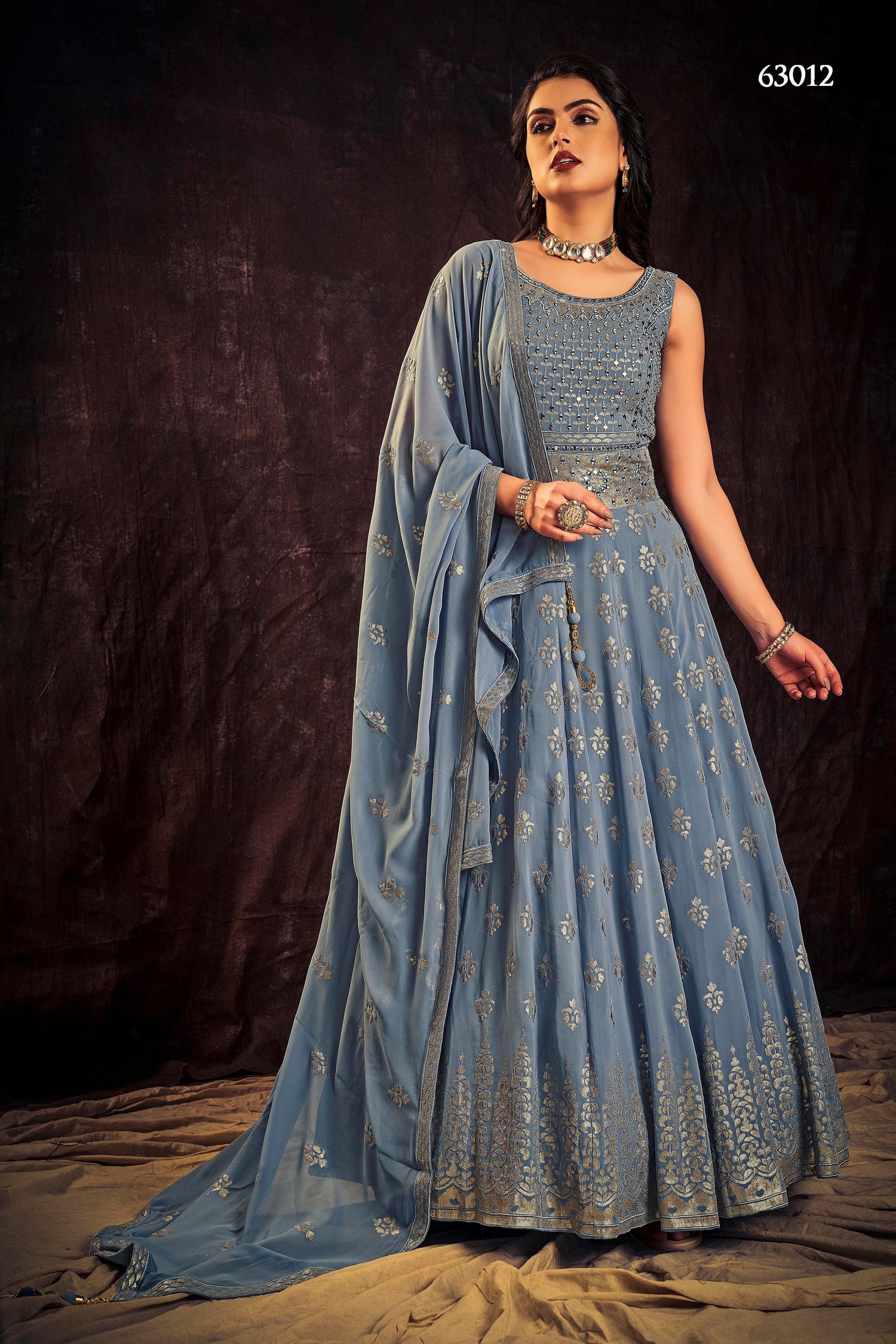Zoya Vol 3 Designer Occasion Wear Gown D.No 63012 - Anant Exports