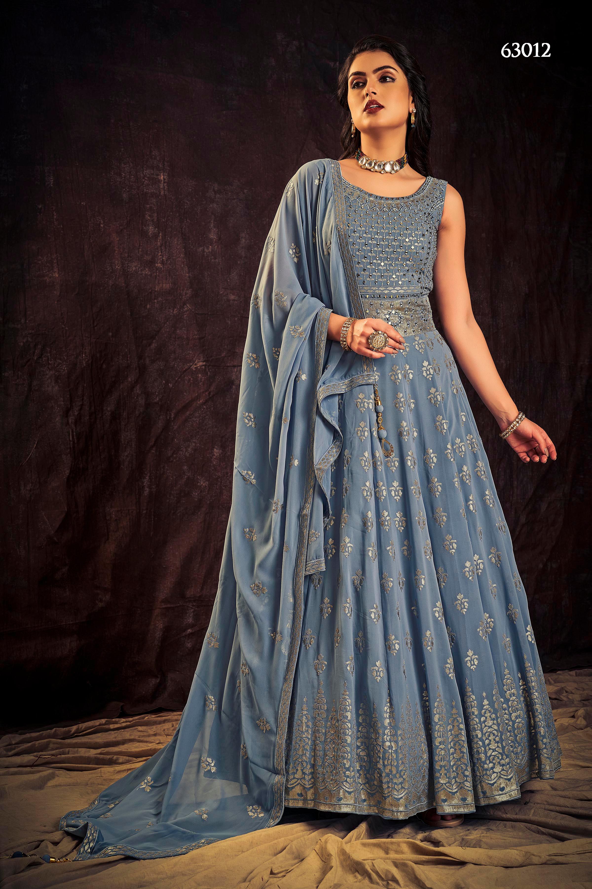 Zoya Vol 3 Designer Occasion Wear Gown D.No 63012 - Anant Exports