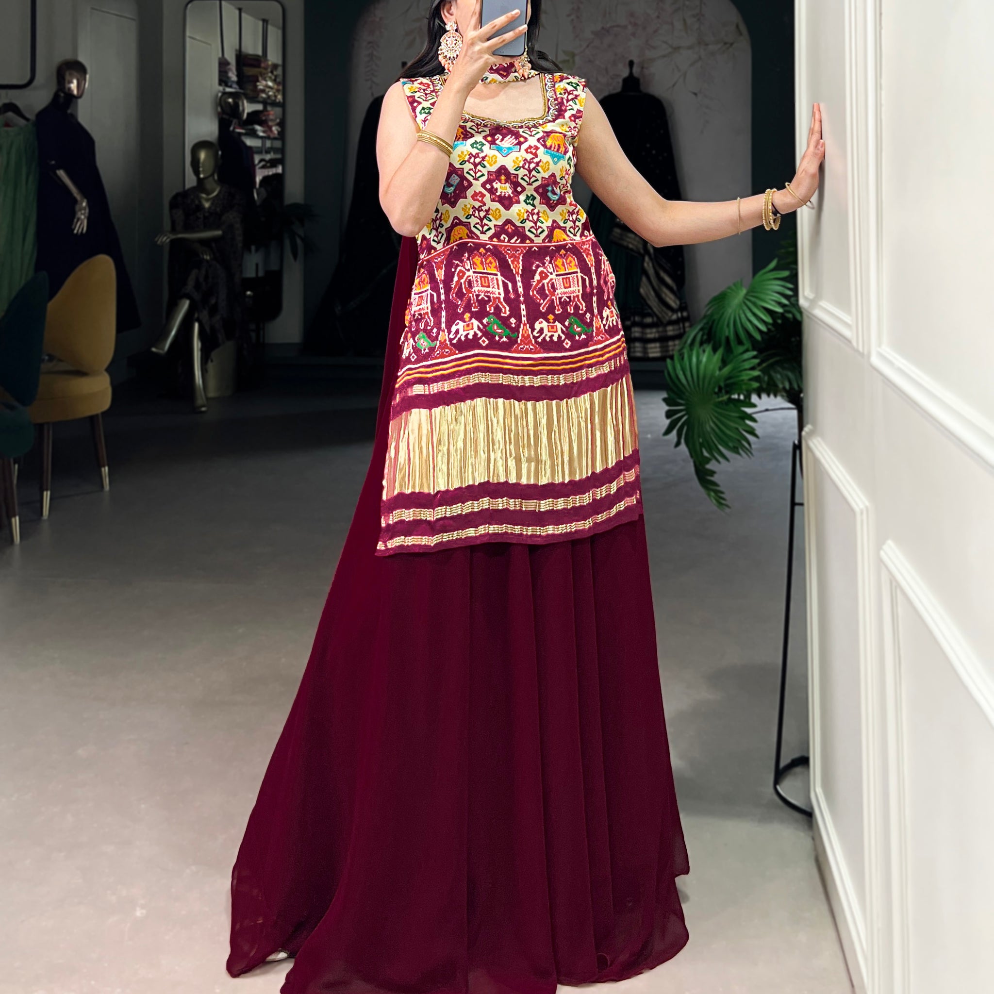 Sharara suit