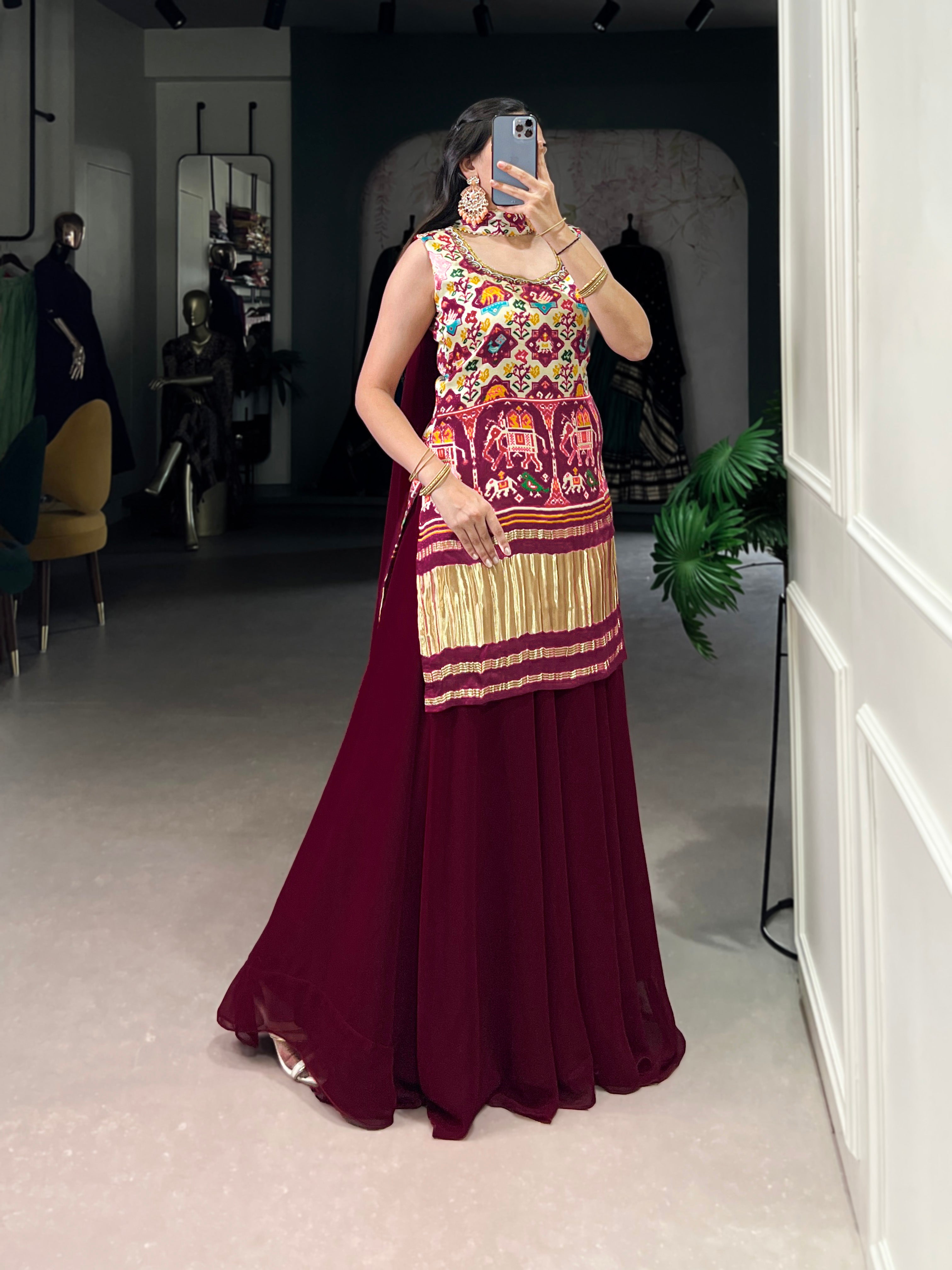 Sharara suit