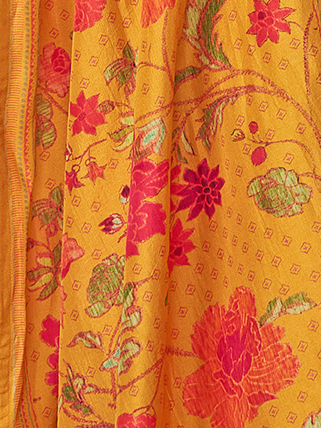 Mustard Chinon Embroidered Straight Kurta Sharara Set Sharara Suit Anant Tex Exports Pvt.Ltd..