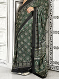 Ajrak Print Saree