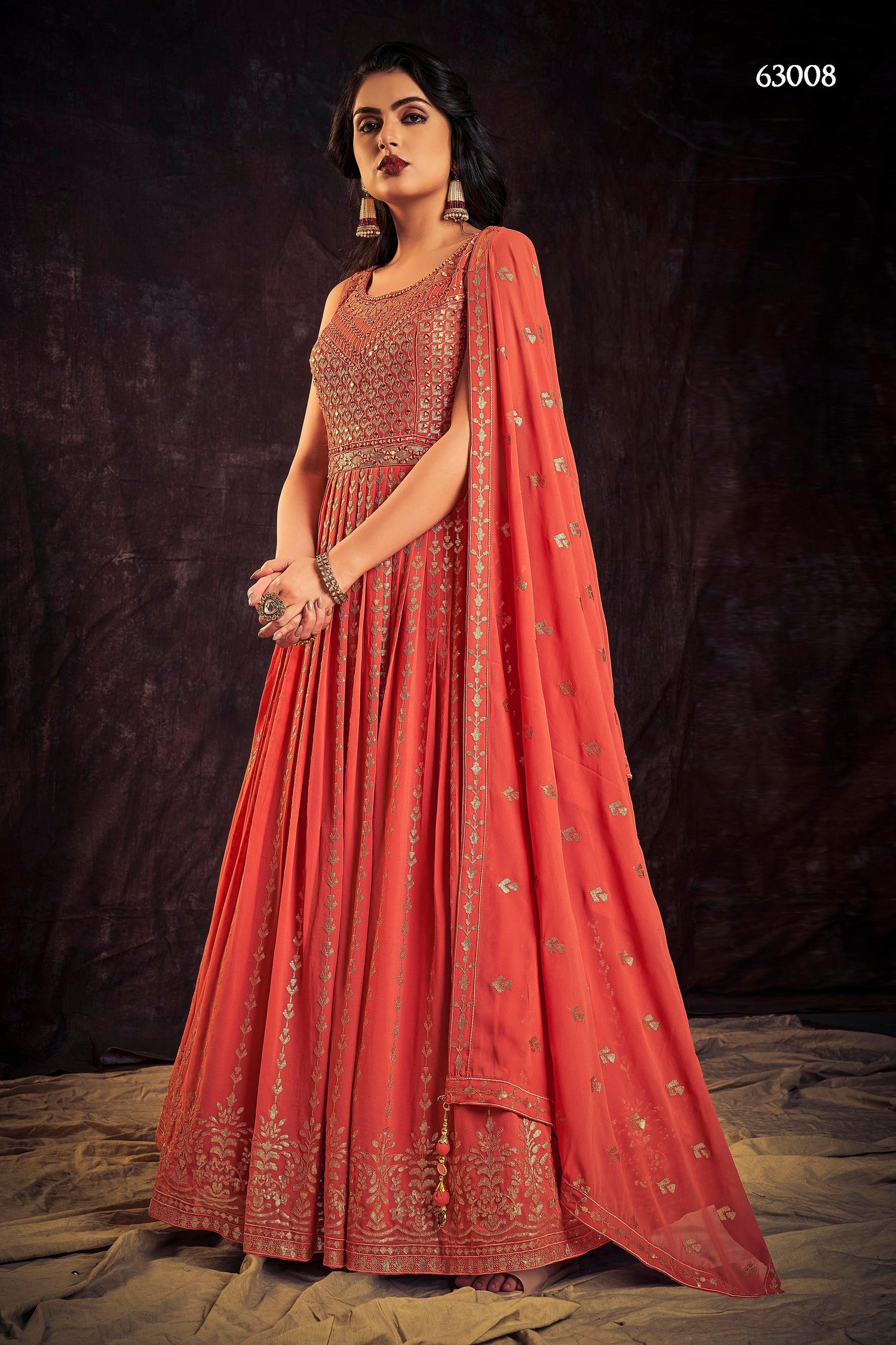 Zoya Vol 3 Designer Occasion Wear Gown D.No 63008 - Anant Exports