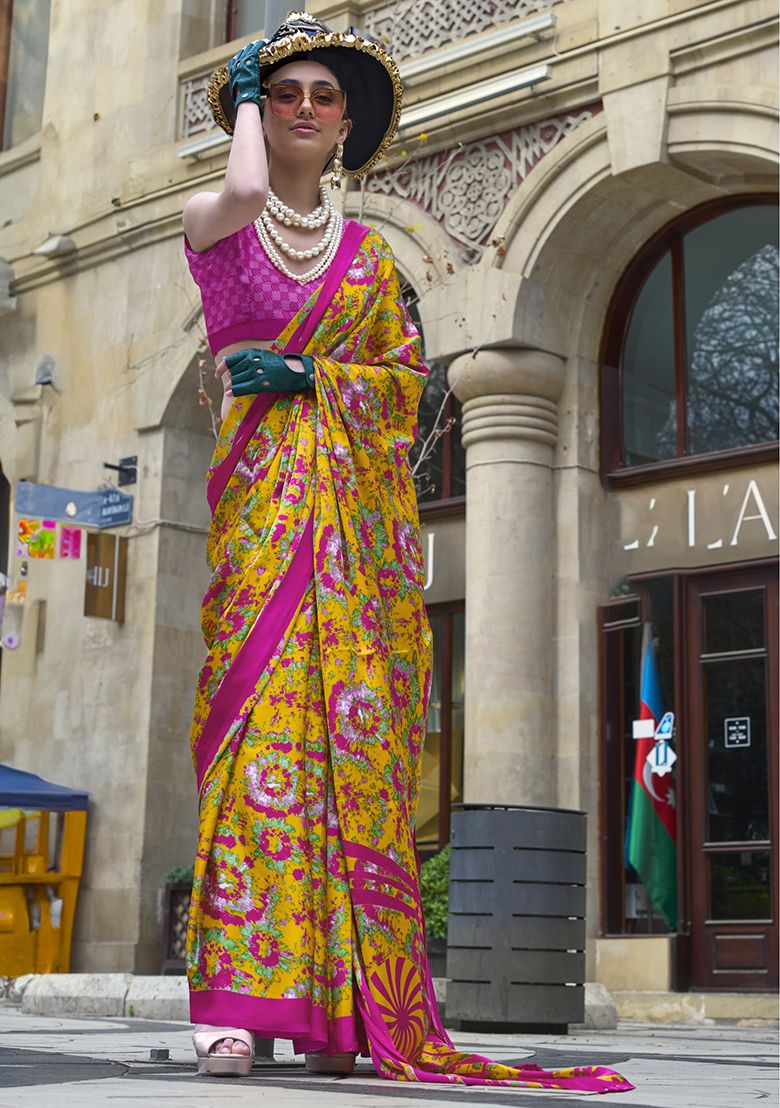 Japan Satin Saree